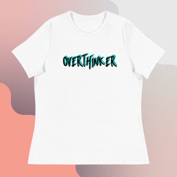 T-shirt donna "OVERTHINKER"