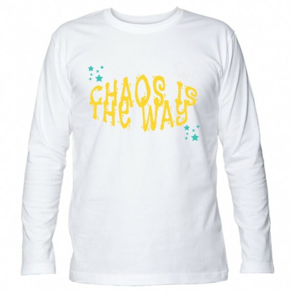 Maglia manica lunga unisex Chaos is the way