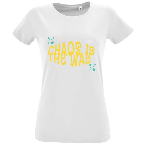 T-shirt donna Chaos is the way