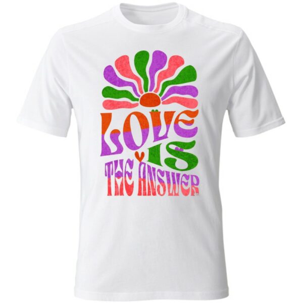 T- shirt unisex Love is the answer