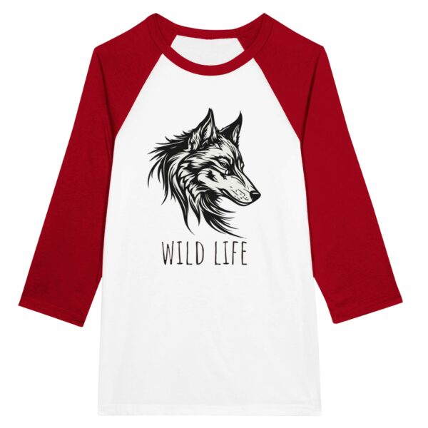 Unisex 3/4 sleeve Raglan T-shirt | Wild  Life